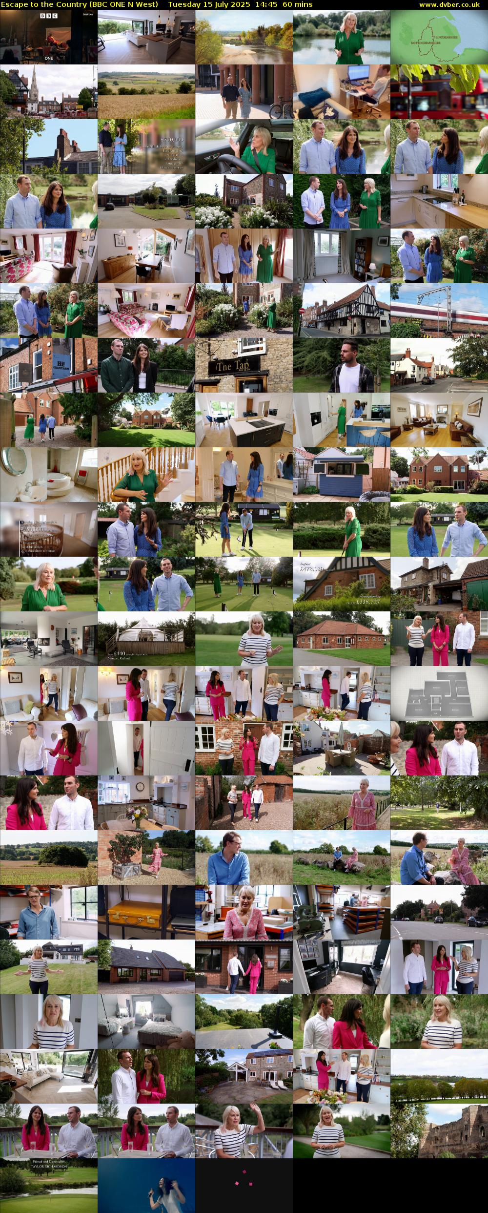 Escape to the Country (BBC ONE N West) Tuesday 15 July 2025 14:45 - 15:45