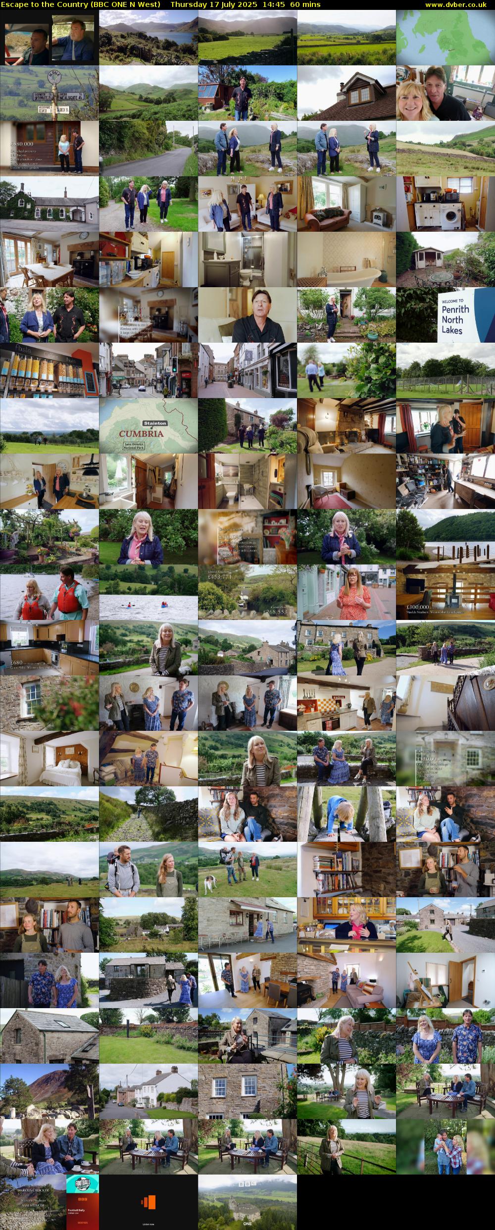 Escape to the Country (BBC ONE N West) Thursday 17 July 2025 14:45 - 15:45