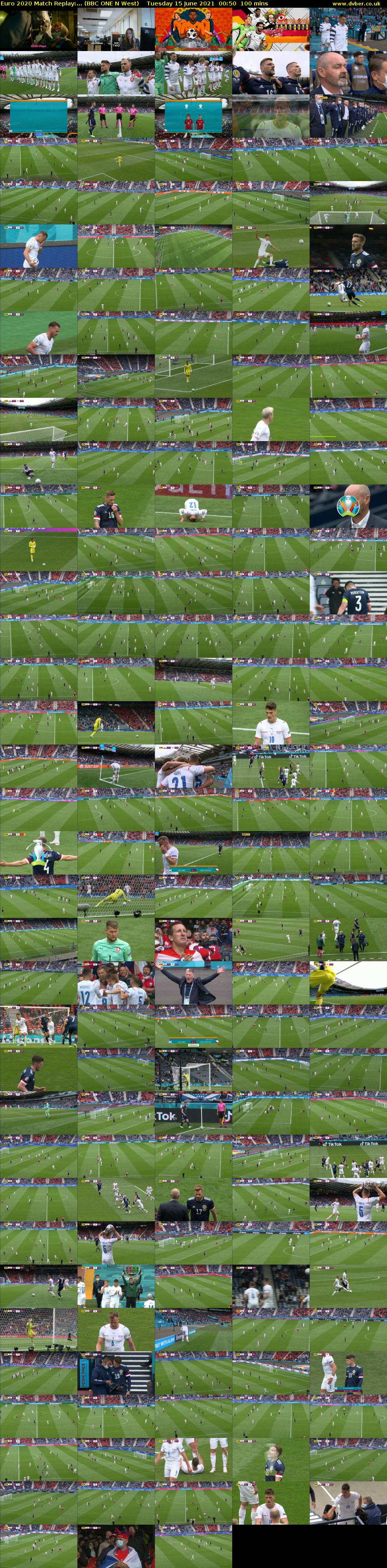 Euro 2020 Match Replay:... (BBC ONE N West) Tuesday 15 June 2021 00:50 - 02:30