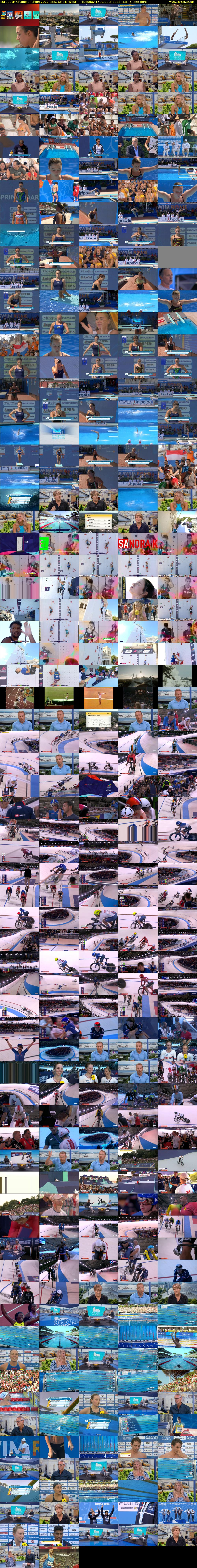 European Championships 2022 (BBC ONE N West) Tuesday 16 August 2022 13:45 - 18:00