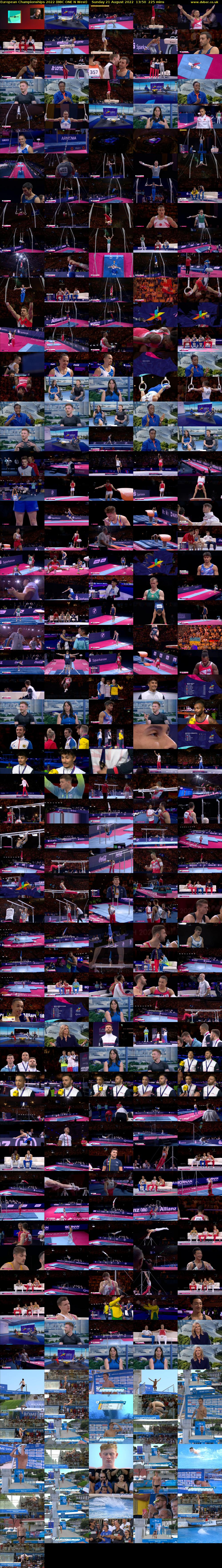 European Championships 2022 (BBC ONE N West) Sunday 21 August 2022 13:50 - 17:35