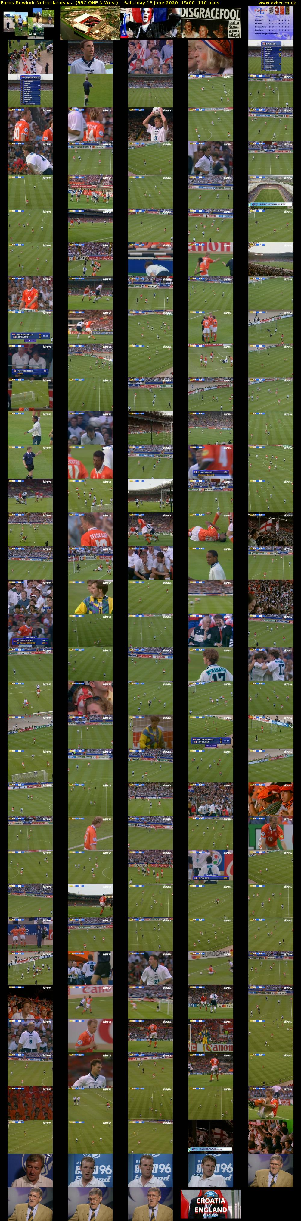 Euros Rewind: Netherlands v... (BBC ONE N West) Saturday 13 June 2020 15:00 - 16:50