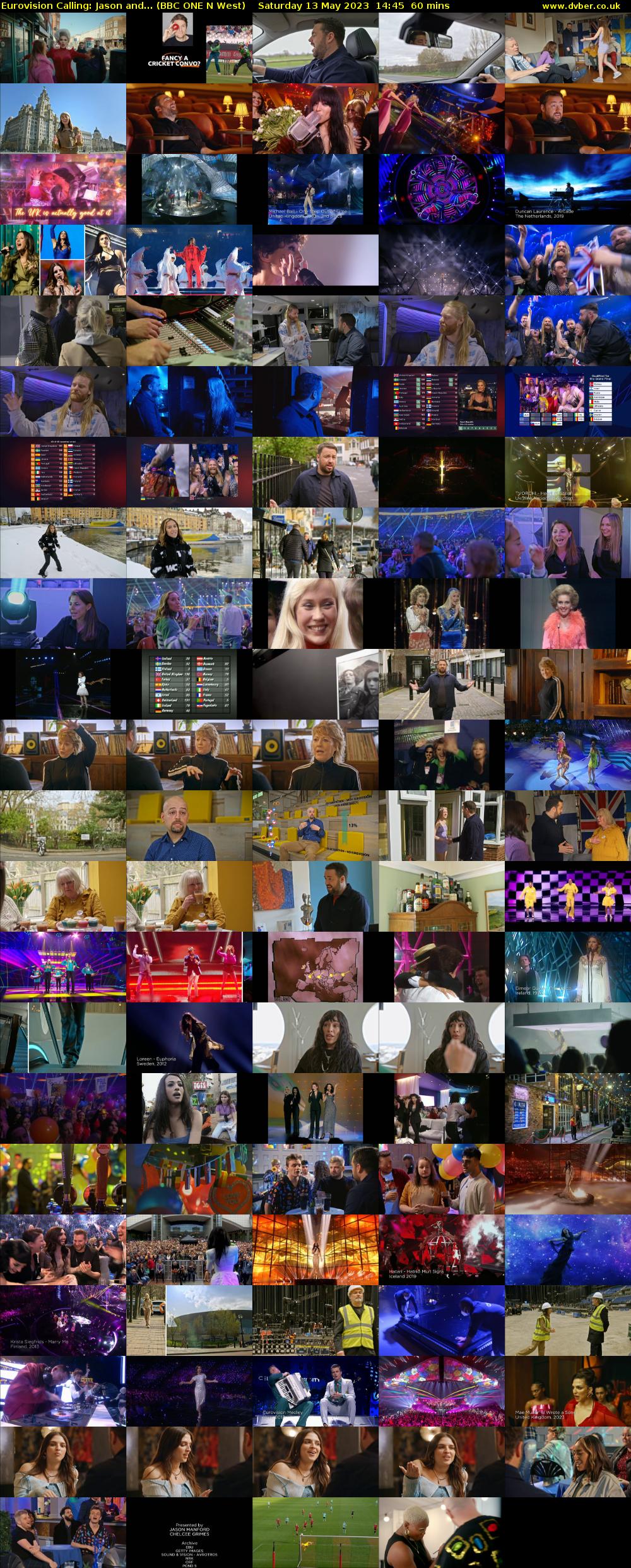 Eurovision Calling: Jason and... (BBC ONE N West) Saturday 13 May 2023 14:45 - 15:45