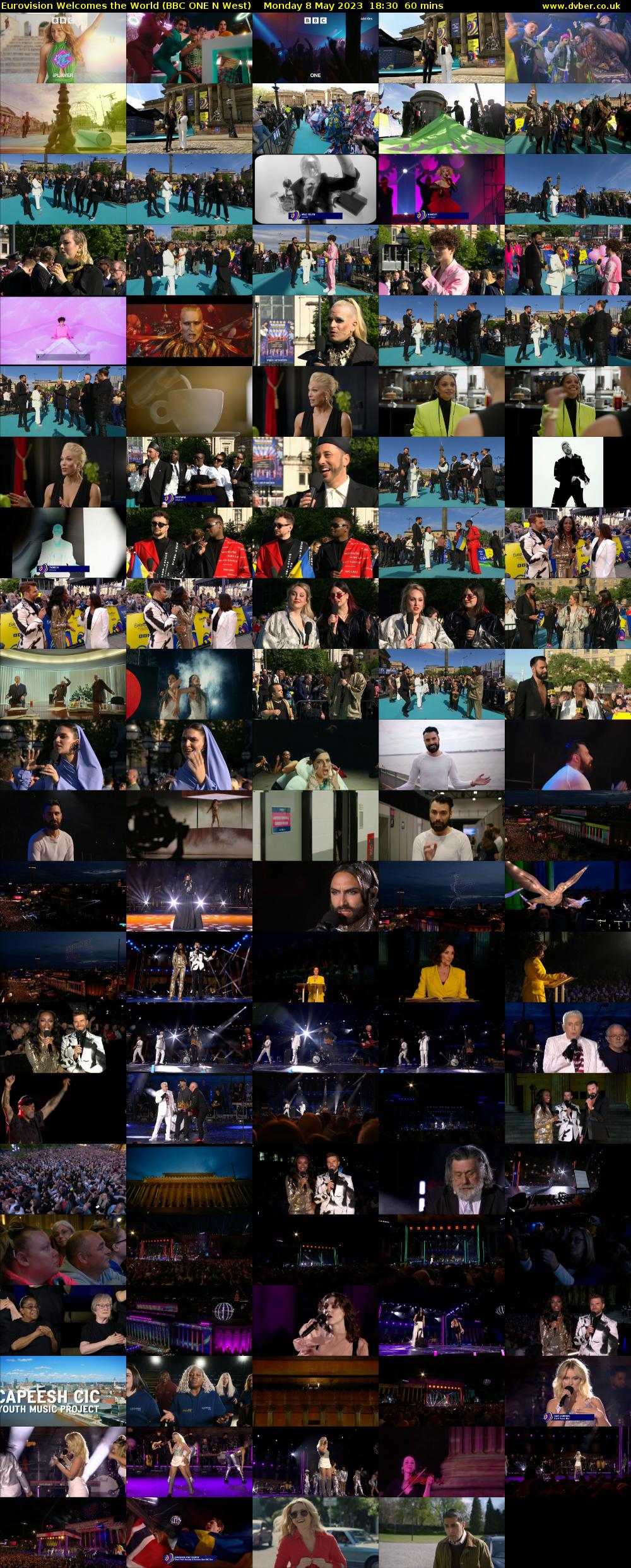 Eurovision Welcomes the World (BBC ONE N West) Monday 8 May 2023 18:30 - 19:30