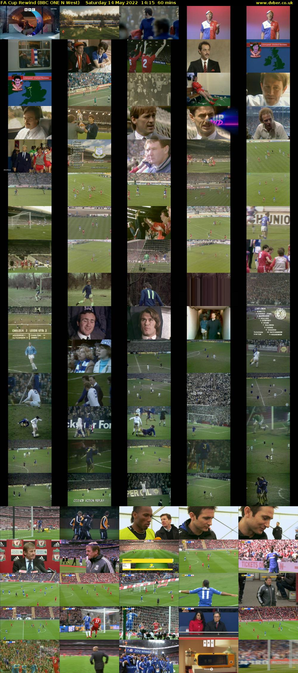 FA Cup Rewind (BBC ONE N West) Saturday 14 May 2022 14:15 - 15:15