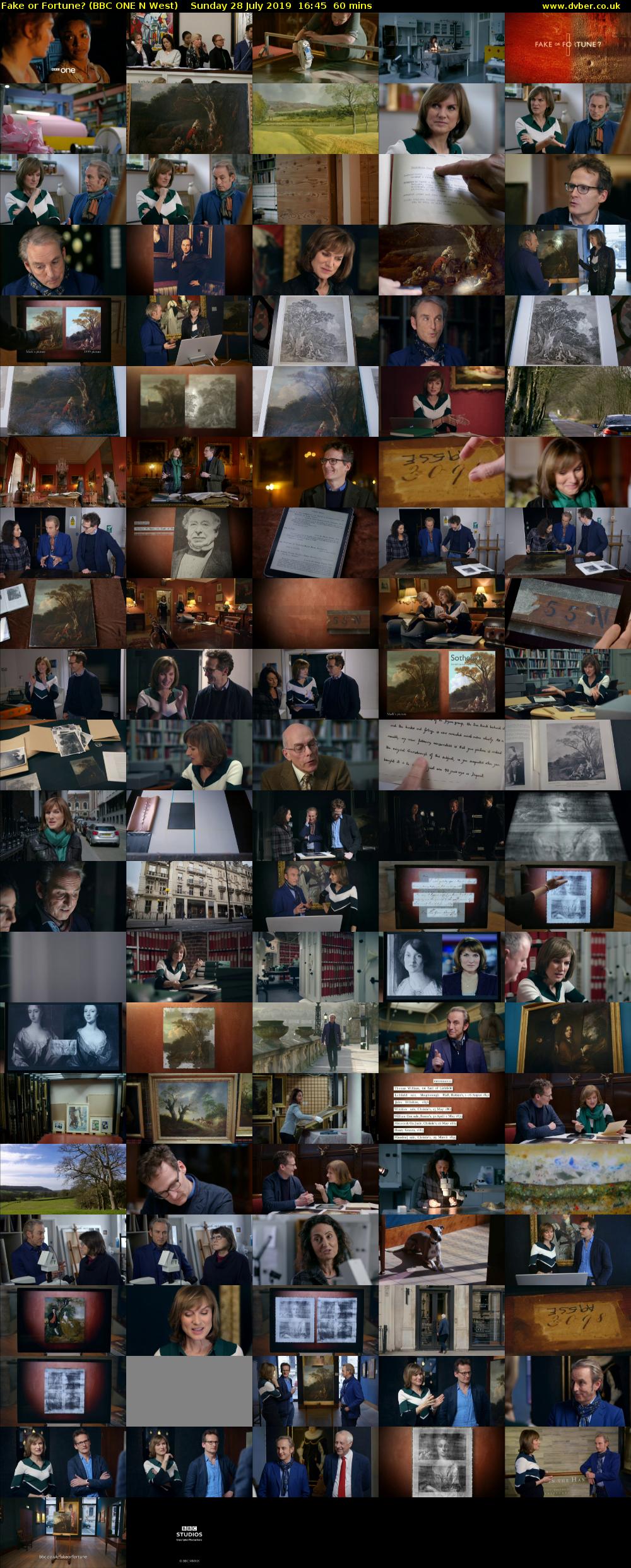Fake or Fortune? (BBC ONE N West) Sunday 28 July 2019 16:45 - 17:45