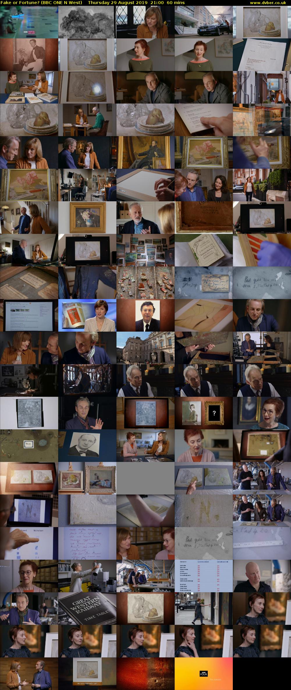 Fake or Fortune? (BBC ONE N West) Thursday 29 August 2019 21:00 - 22:00