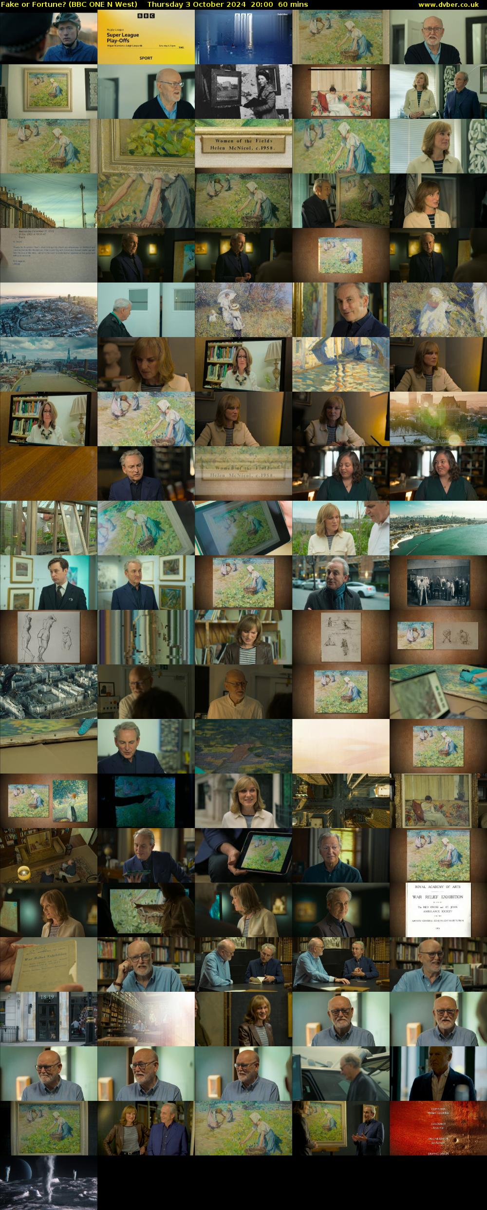 Fake or Fortune? (BBC ONE N West) Thursday 3 October 2024 20:00 - 21:00