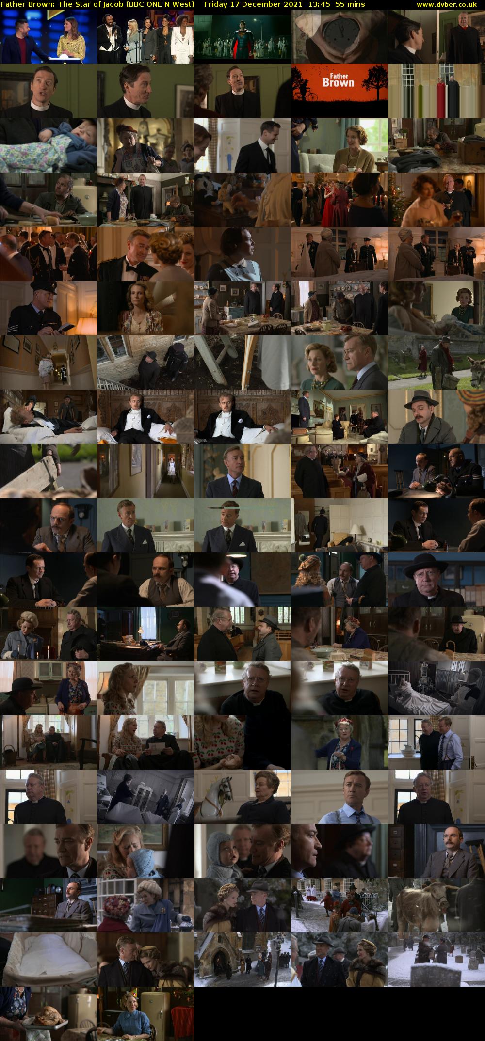 Father Brown: The Star of Jacob (BBC ONE N West) Friday 17 December 2021 13:45 - 14:40