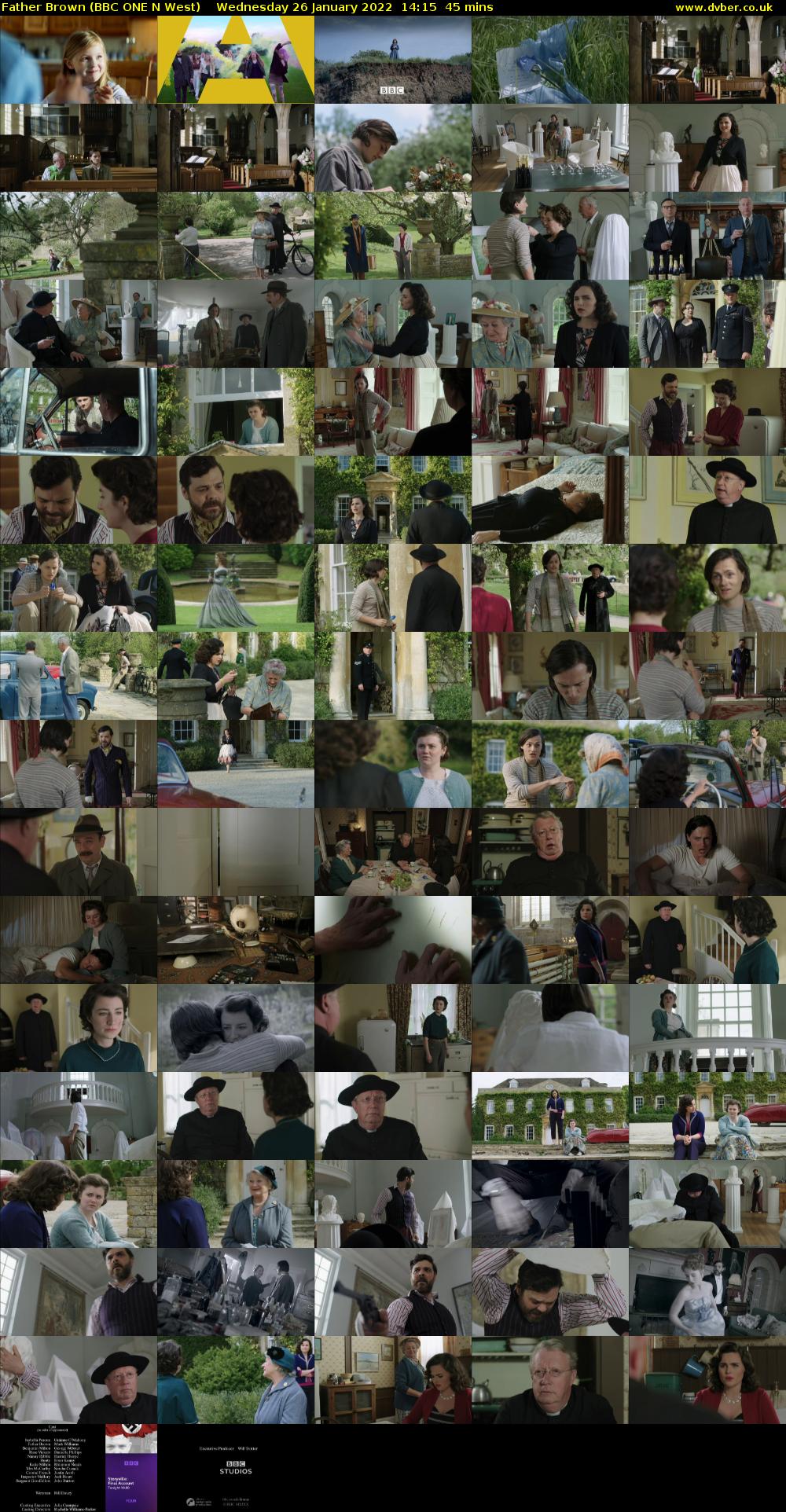 Father Brown (BBC ONE N West) Wednesday 26 January 2022 14:15 - 15:00