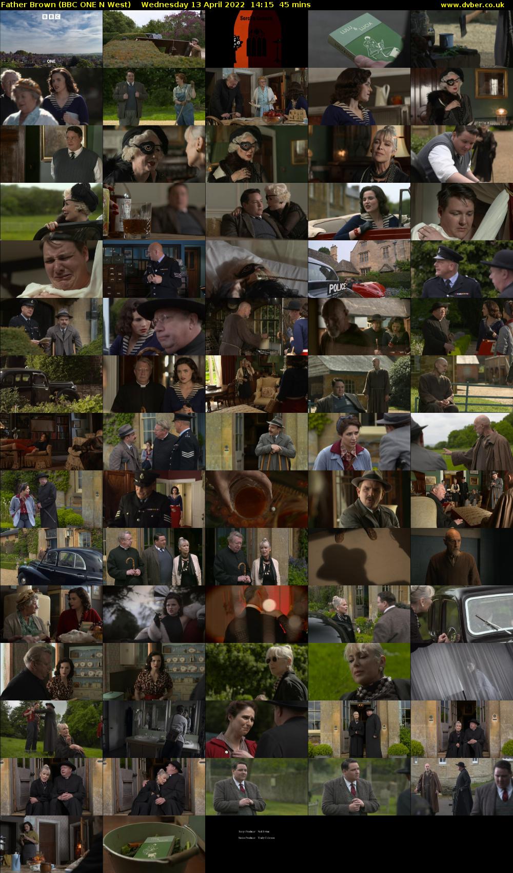 Father Brown (BBC ONE N West) Wednesday 13 April 2022 14:15 - 15:00