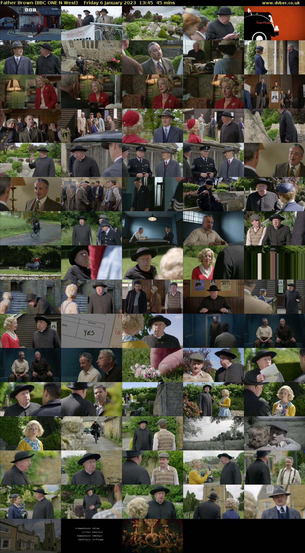 Father Brown (BBC ONE N West) Friday 6 January 2023 13:45 - 14:30