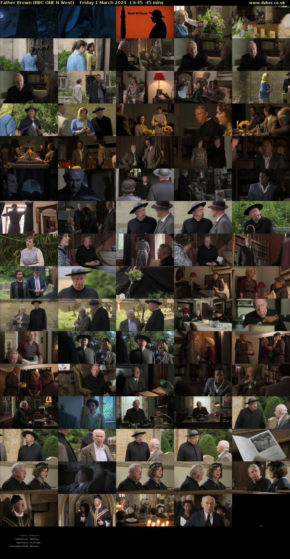 Father Brown (BBC ONE N West) Friday 1 March 2024 13:45 - 14:30
