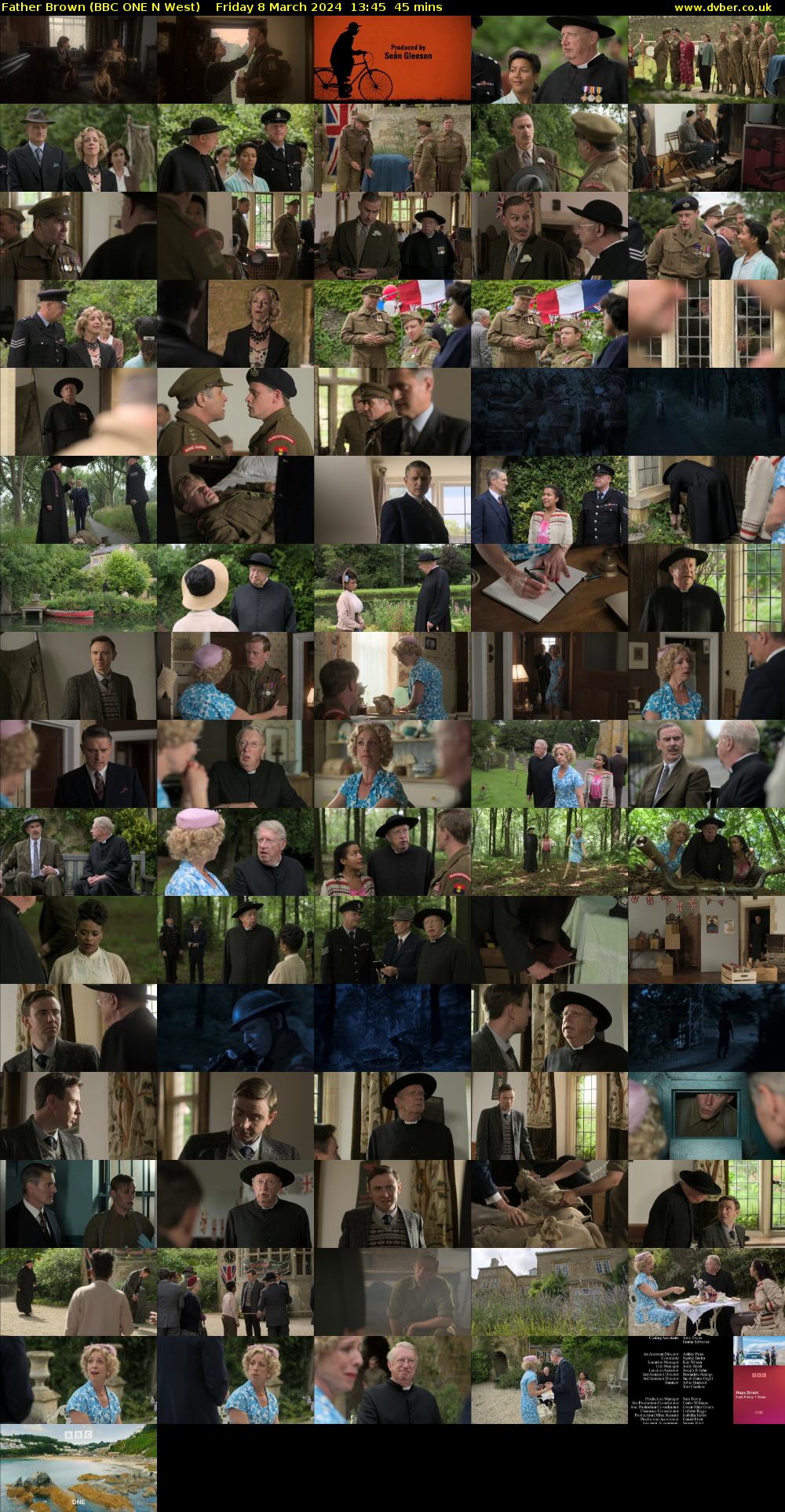 Father Brown (BBC ONE N West) Friday 8 March 2024 13:45 - 14:30