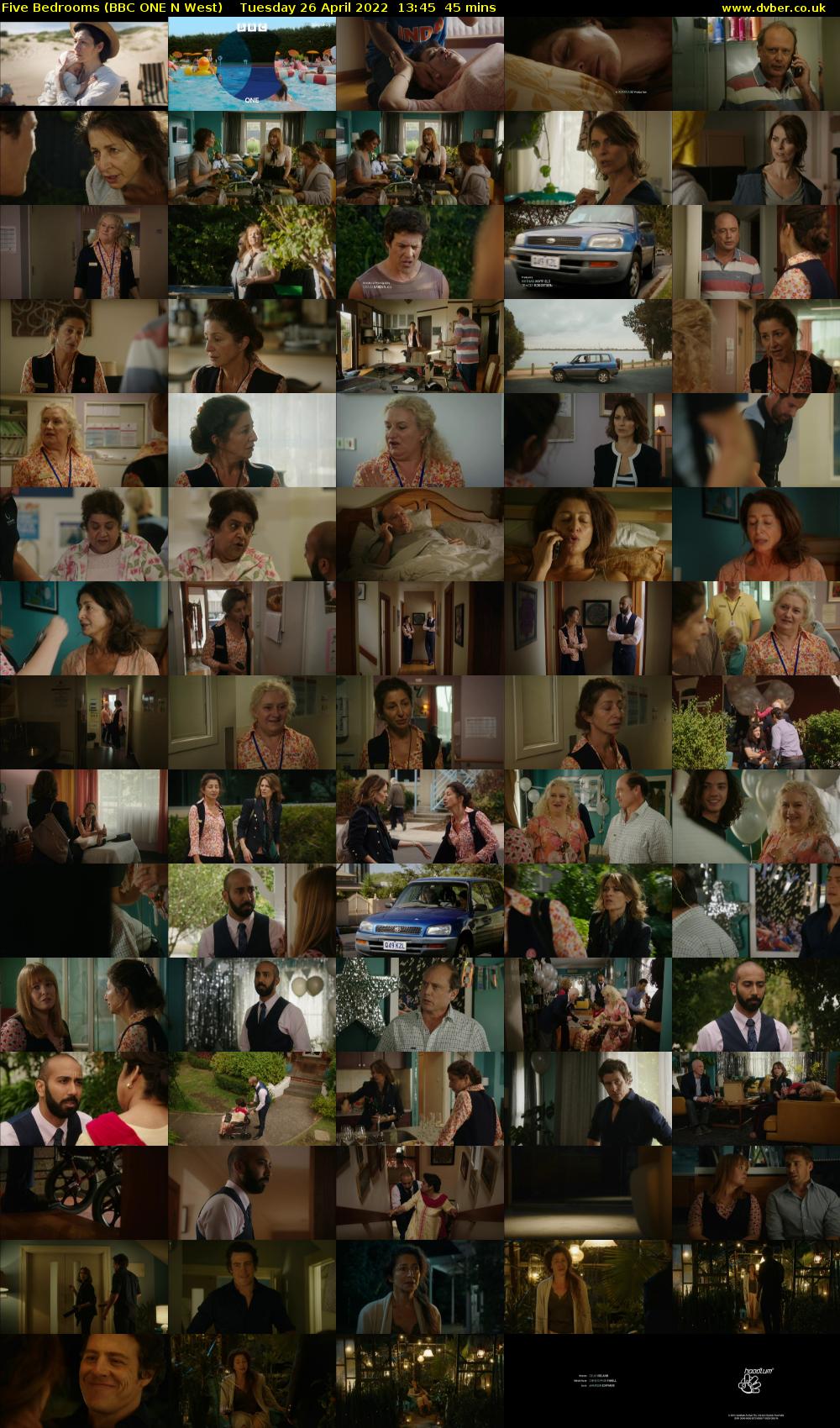 Five Bedrooms (BBC ONE N West) Tuesday 26 April 2022 13:45 - 14:30