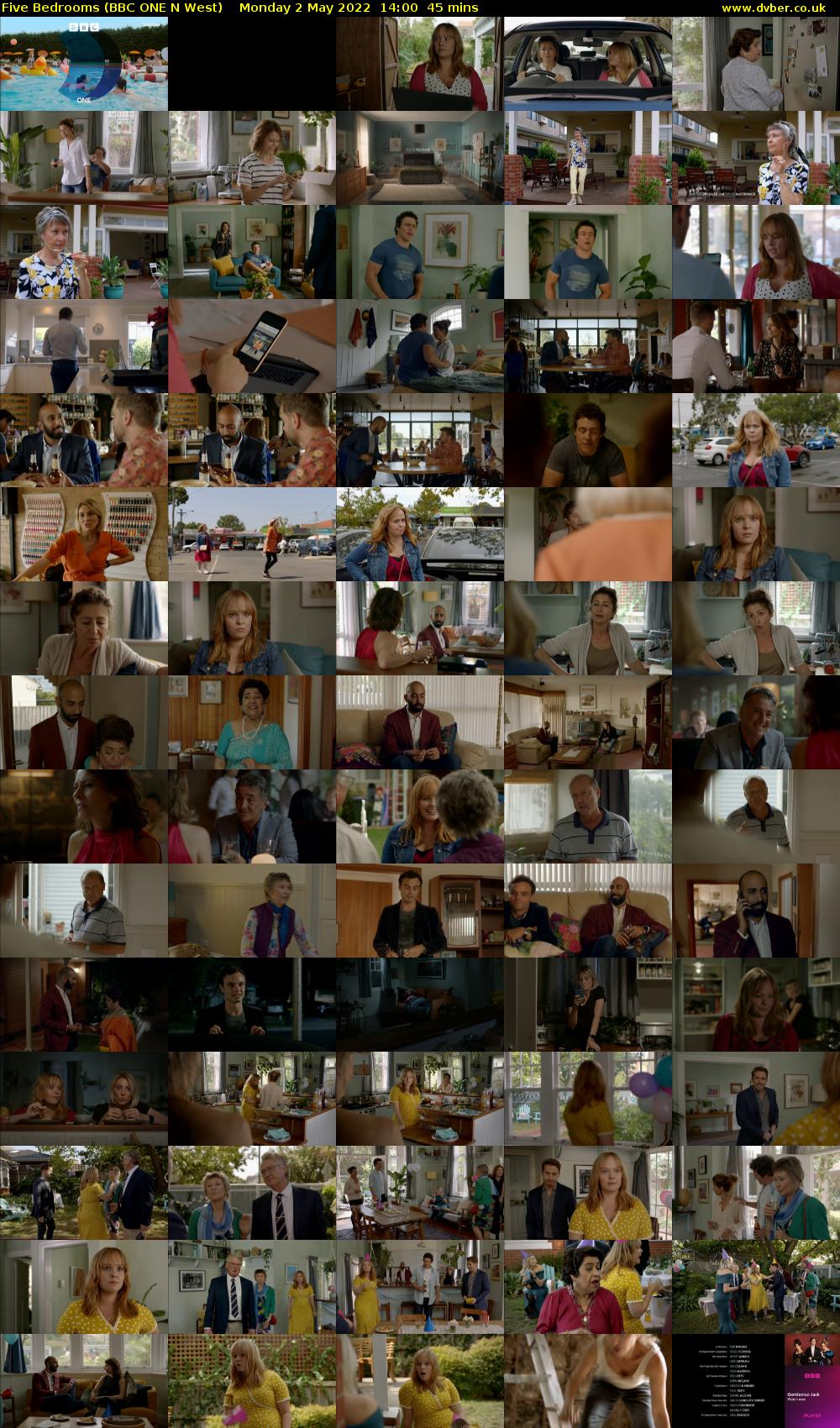 Five Bedrooms (BBC ONE N West) Monday 2 May 2022 14:00 - 14:45