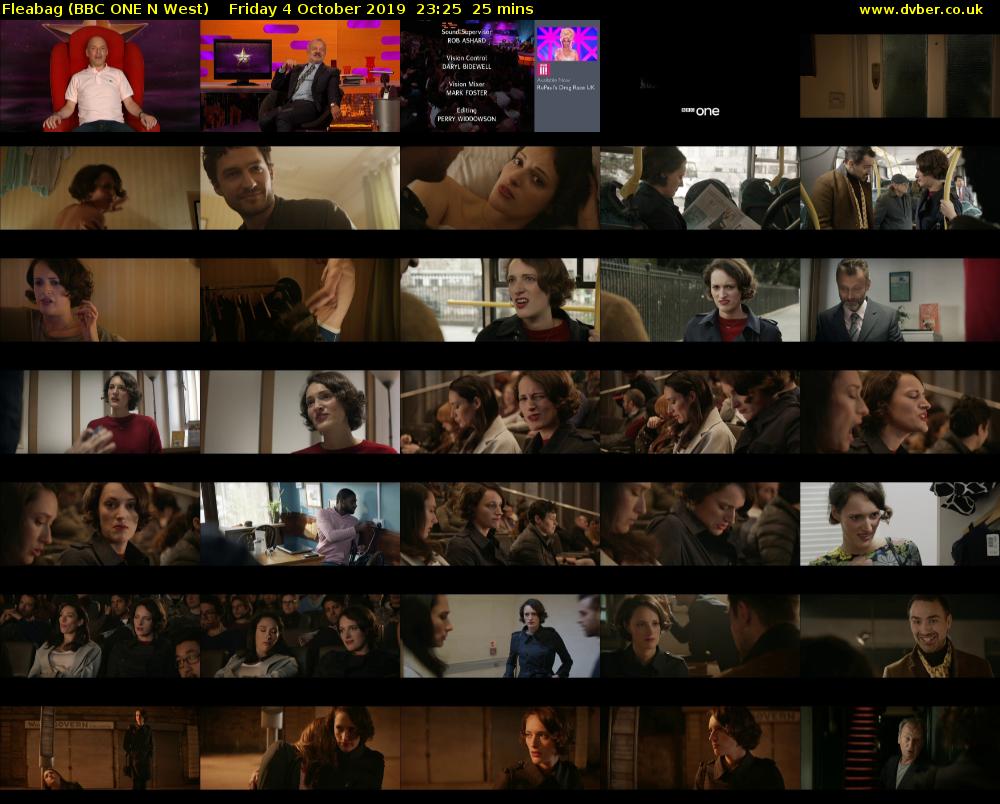 Fleabag (BBC ONE N West) Friday 4 October 2019 23:25 - 23:50