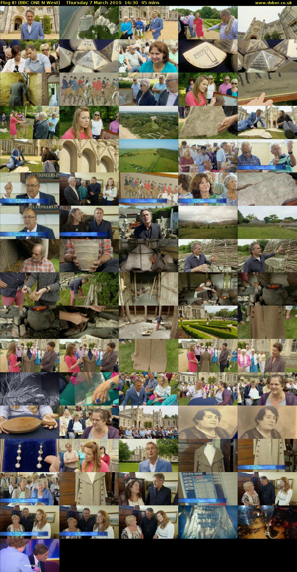 Flog It! (BBC ONE N West) Thursday 7 March 2019 16:30 - 17:15