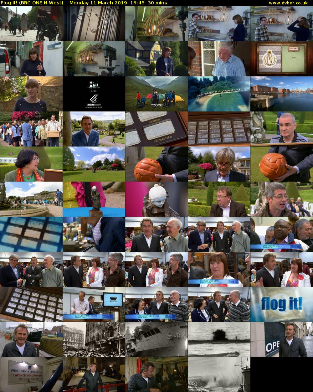 Flog It! (BBC ONE N West) Monday 11 March 2019 16:45 - 17:15