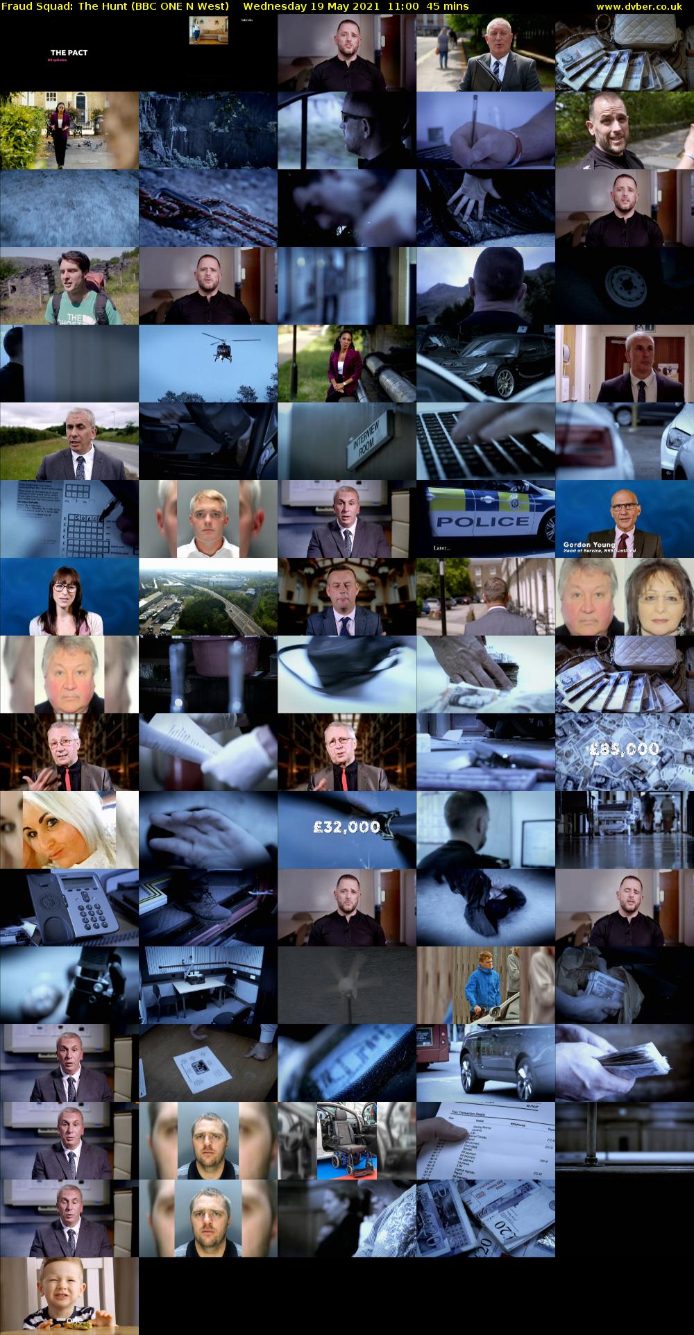 Fraud Squad: The Hunt (BBC ONE N West) Wednesday 19 May 2021 11:00 - 11:45
