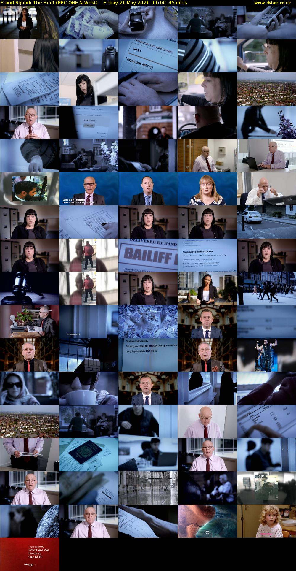 Fraud Squad: The Hunt (BBC ONE N West) Friday 21 May 2021 11:00 - 11:45