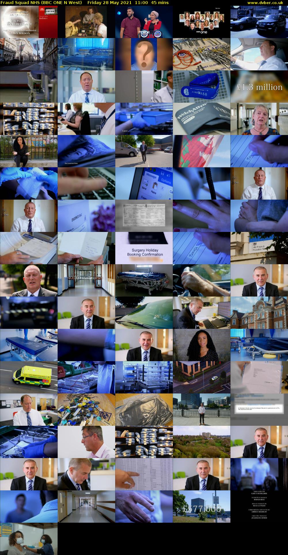 Fraud Squad NHS (BBC ONE N West) Friday 28 May 2021 11:00 - 11:45