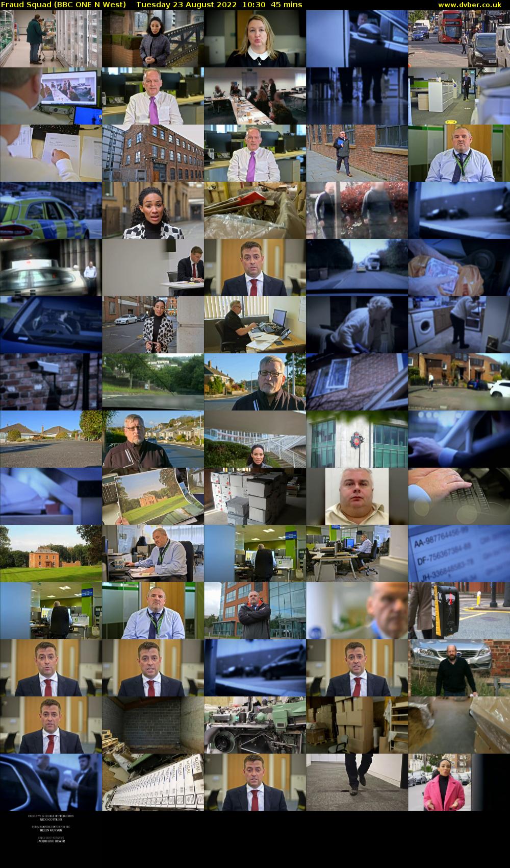 Fraud Squad (BBC ONE N West) Tuesday 23 August 2022 10:30 - 11:15