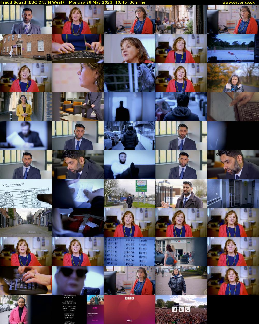 Fraud Squad (BBC ONE N West) Monday 29 May 2023 10:45 - 11:15