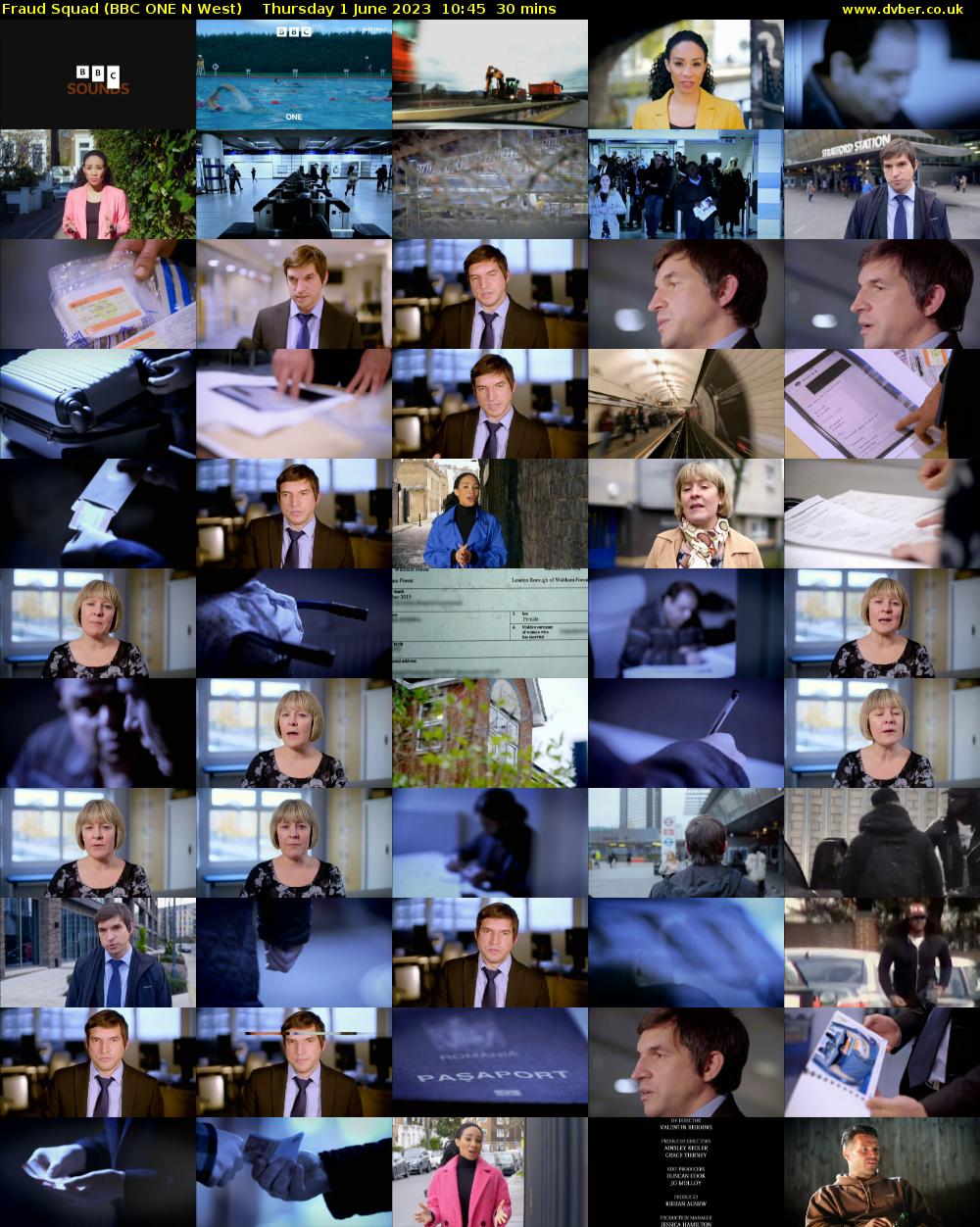 Fraud Squad (BBC ONE N West) Thursday 1 June 2023 10:45 - 11:15