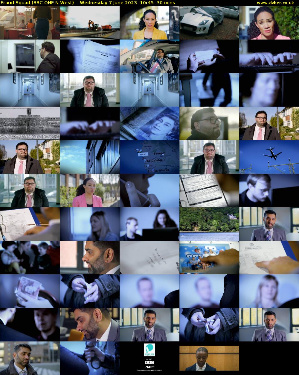 Fraud Squad (BBC ONE N West) Wednesday 7 June 2023 10:45 - 11:15