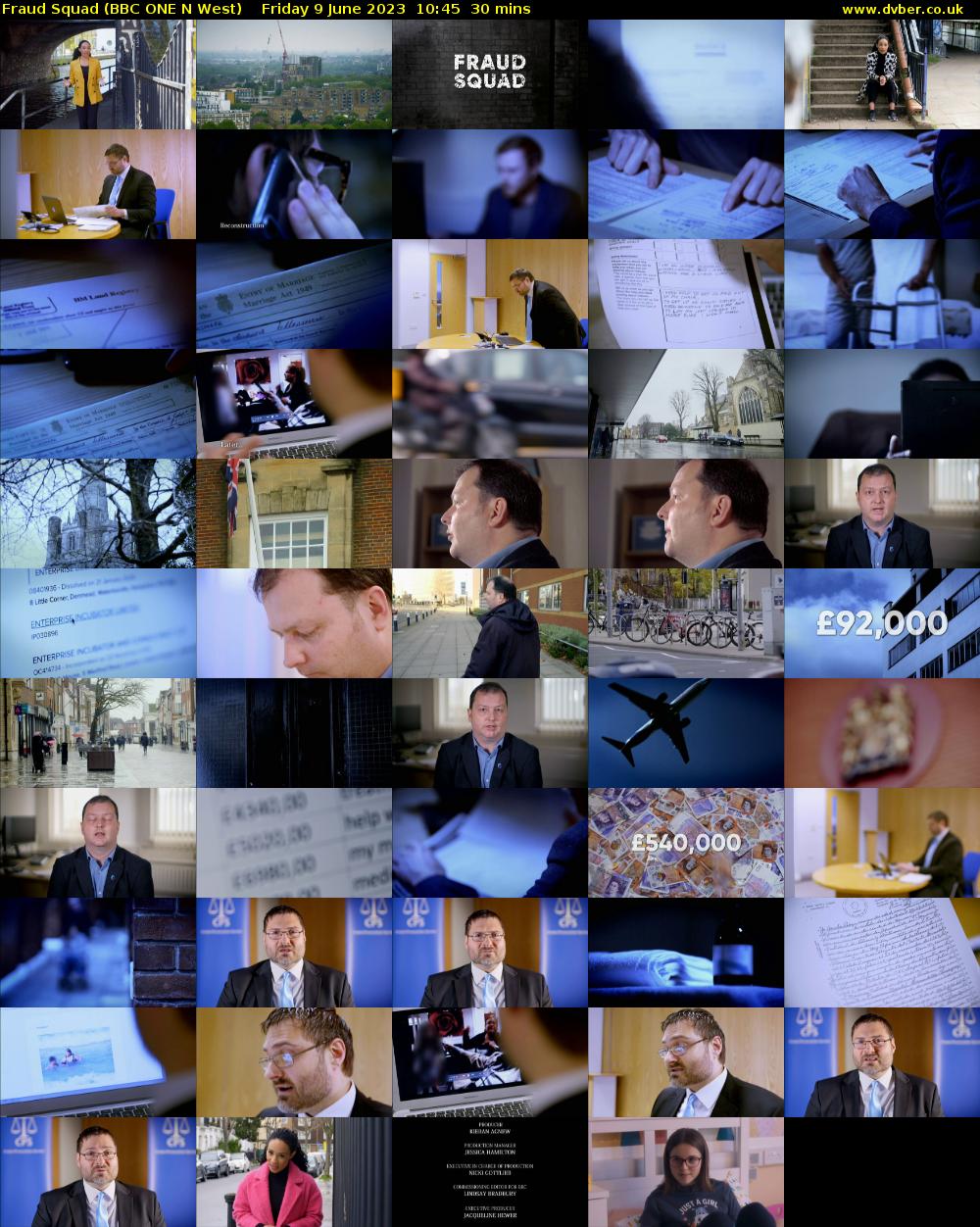 Fraud Squad (BBC ONE N West) Friday 9 June 2023 10:45 - 11:15