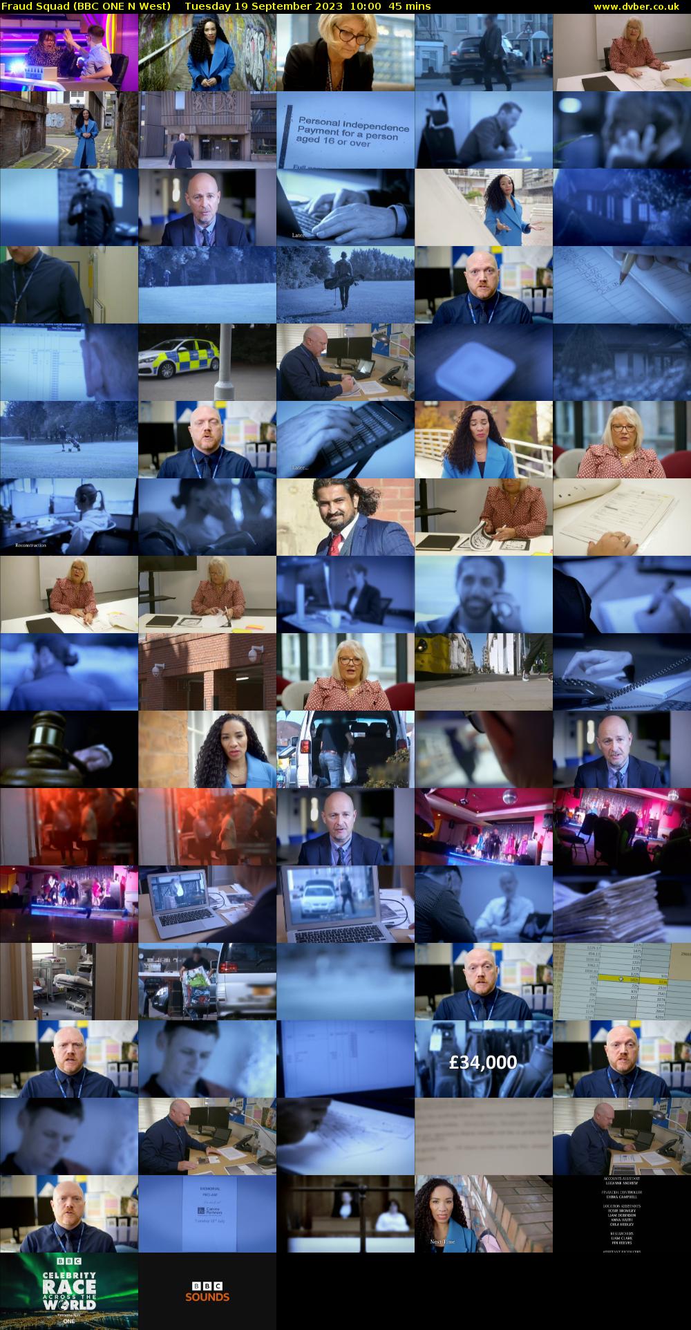Fraud Squad (BBC ONE N West) Tuesday 19 September 2023 10:00 - 10:45