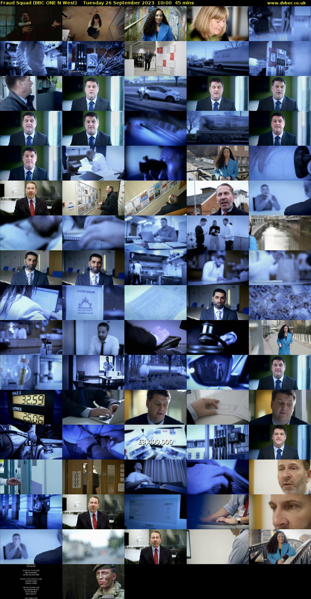 Fraud Squad (BBC ONE N West) Tuesday 26 September 2023 10:00 - 10:45