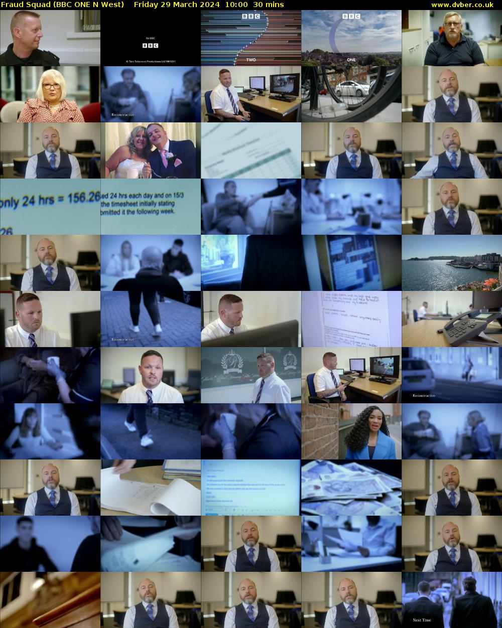 Fraud Squad (BBC ONE N West) Friday 29 March 2024 10:00 - 10:30