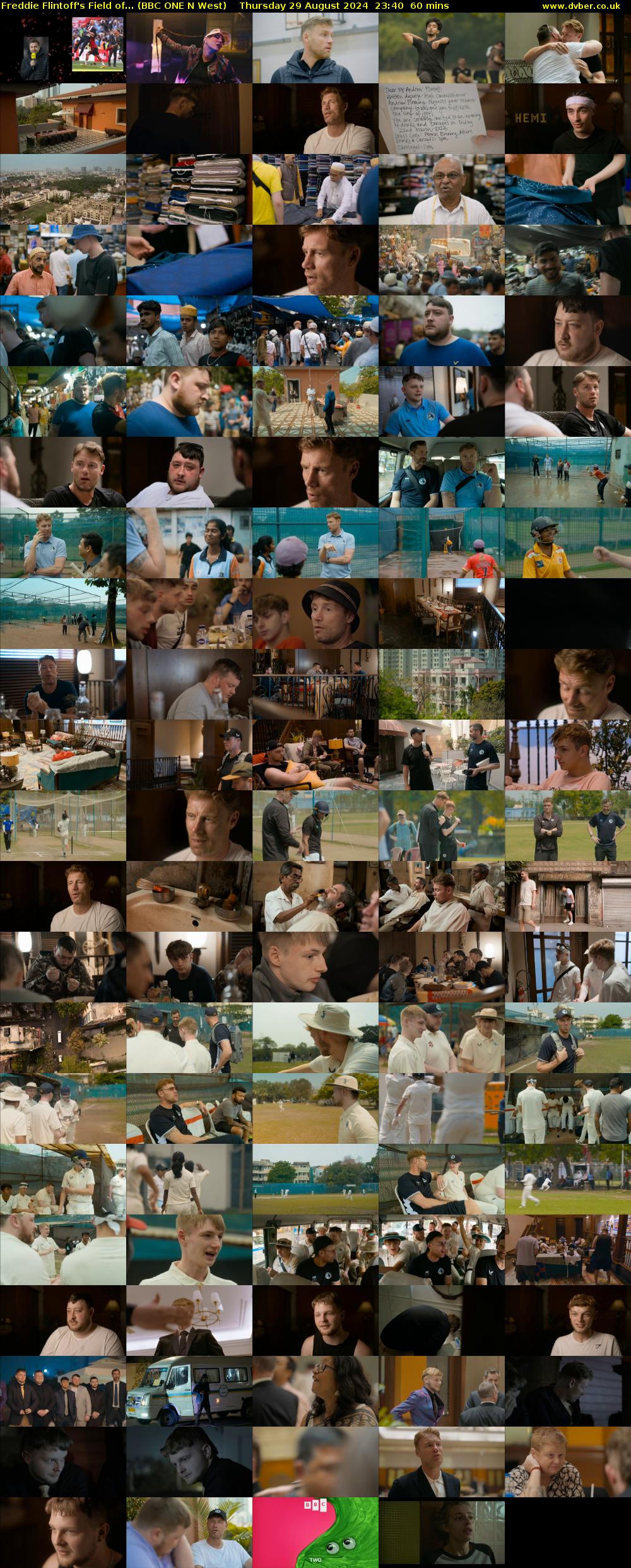 Freddie Flintoff's Field of... (BBC ONE N West) Thursday 29 August 2024 23:40 - 00:40