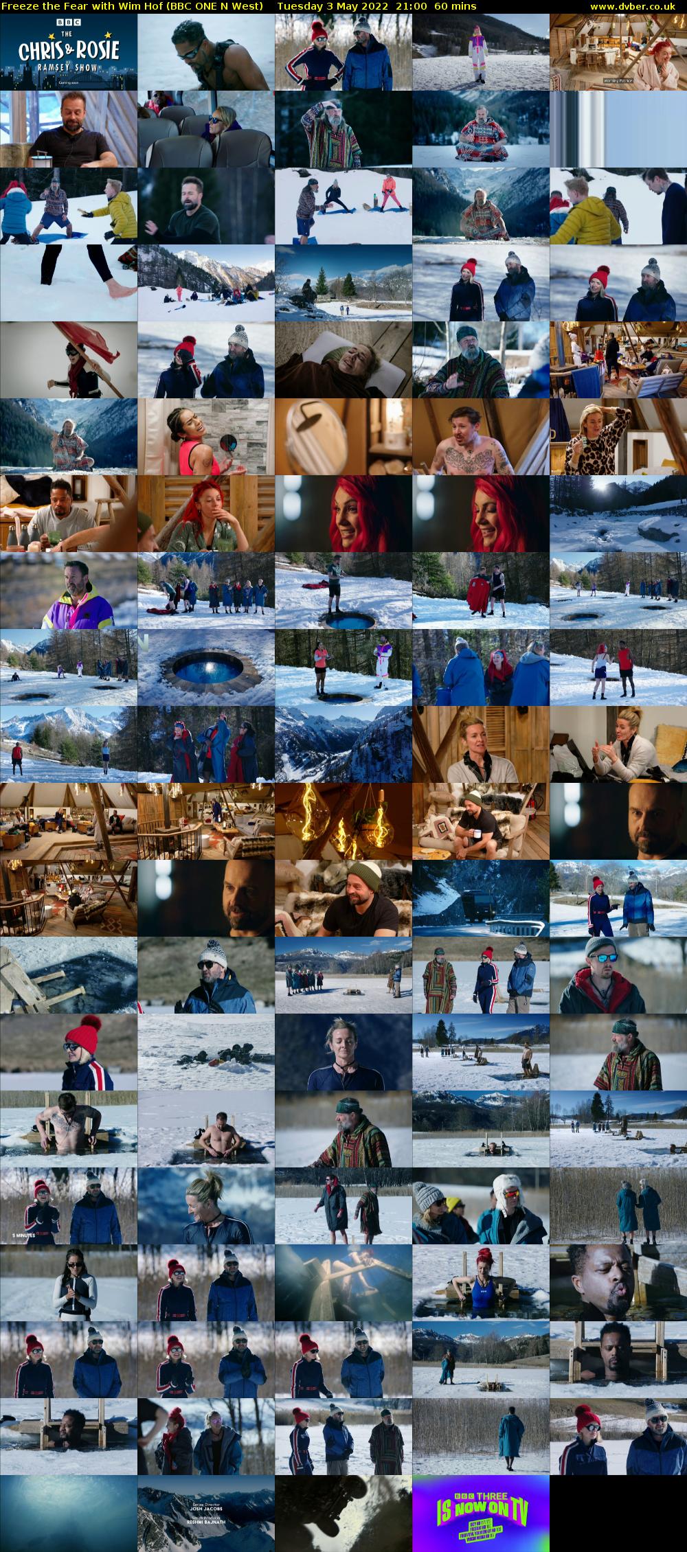 Freeze the Fear with Wim Hof (BBC ONE N West) Tuesday 3 May 2022 21:00 - 22:00
