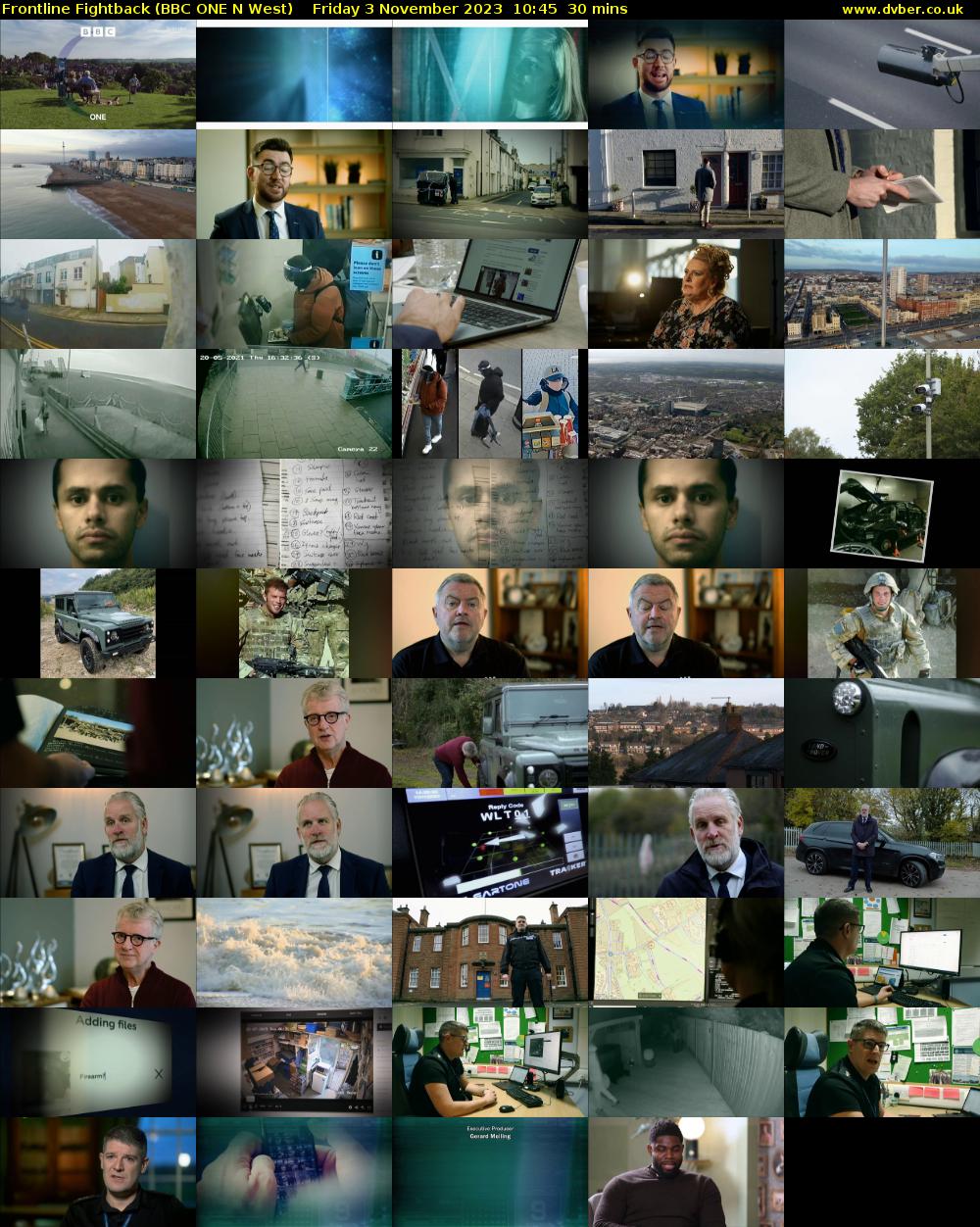 Frontline Fightback (BBC ONE N West) Friday 3 November 2023 10:45 - 11:15