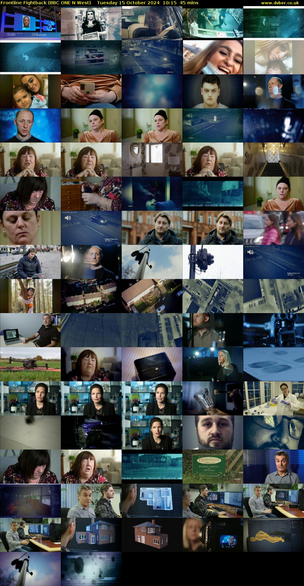 Frontline Fightback (BBC ONE N West) Tuesday 15 October 2024 10:15 - 11:00
