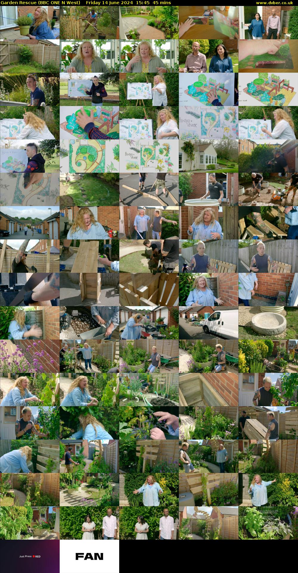 Garden Rescue (BBC ONE N West) Friday 14 June 2024 15:45 - 16:30