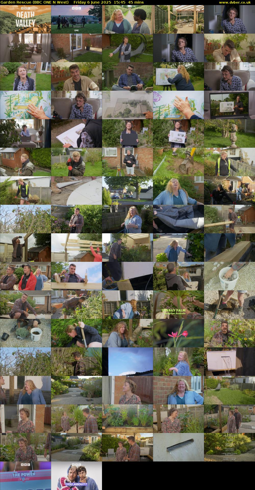 Garden Rescue (BBC ONE N West) Friday 6 June 2025 15:45 - 16:30