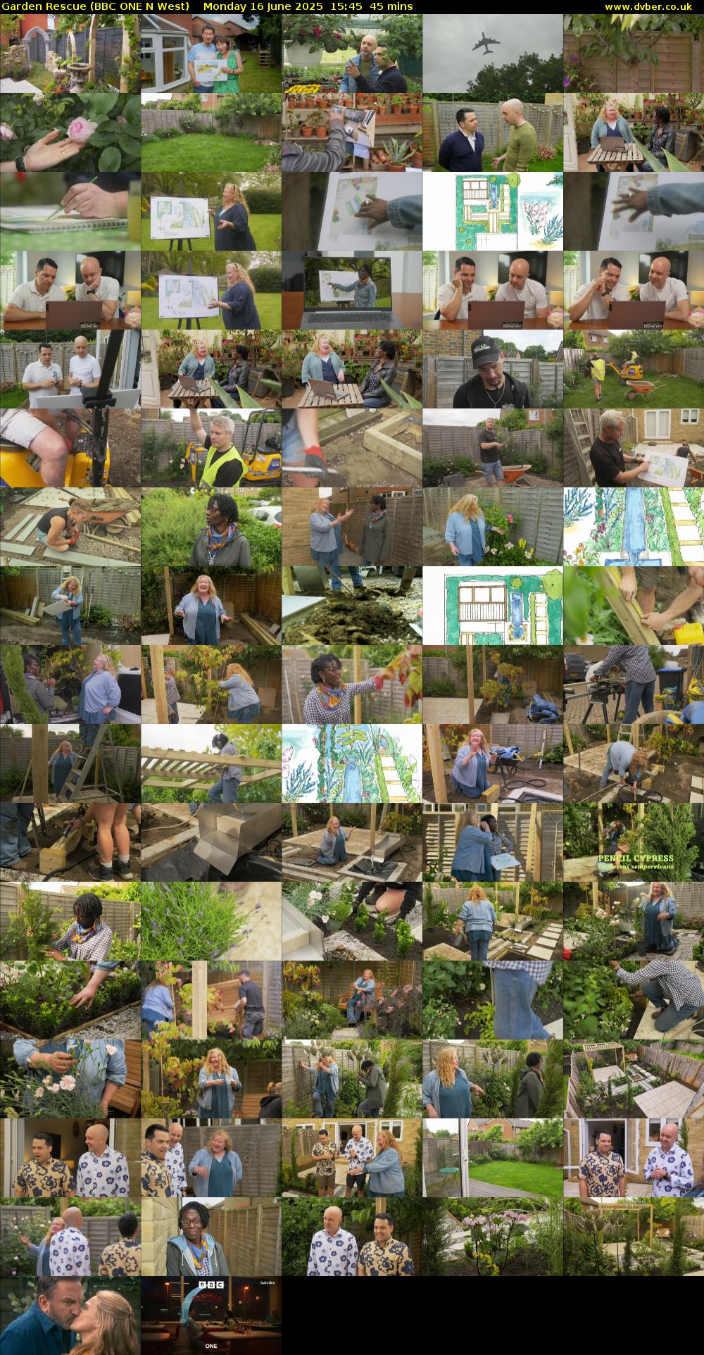 Garden Rescue (BBC ONE N West) Monday 16 June 2025 15:45 - 16:30