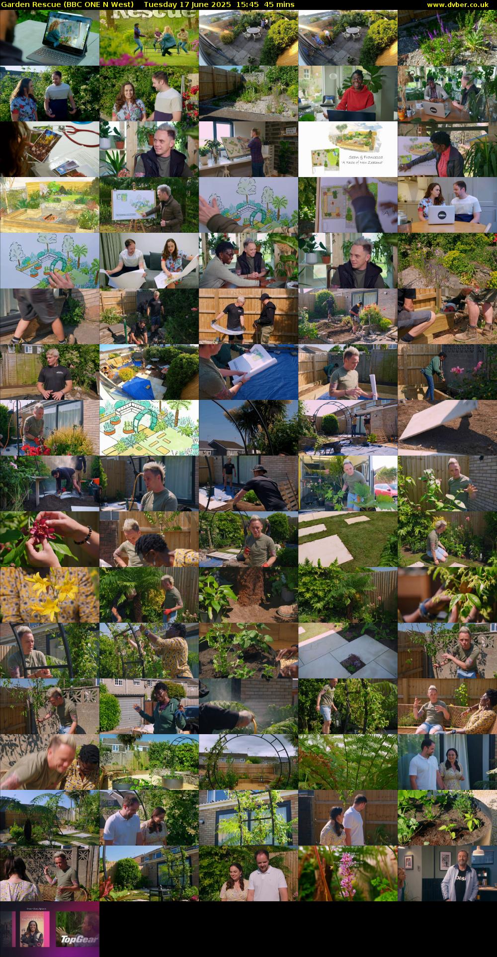 Garden Rescue (BBC ONE N West) Tuesday 17 June 2025 15:45 - 16:30