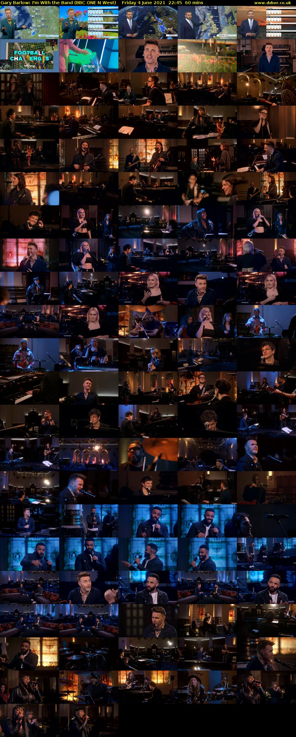 Gary Barlow: I'm With the Band (BBC ONE N West) Friday 4 June 2021 22:45 - 23:45