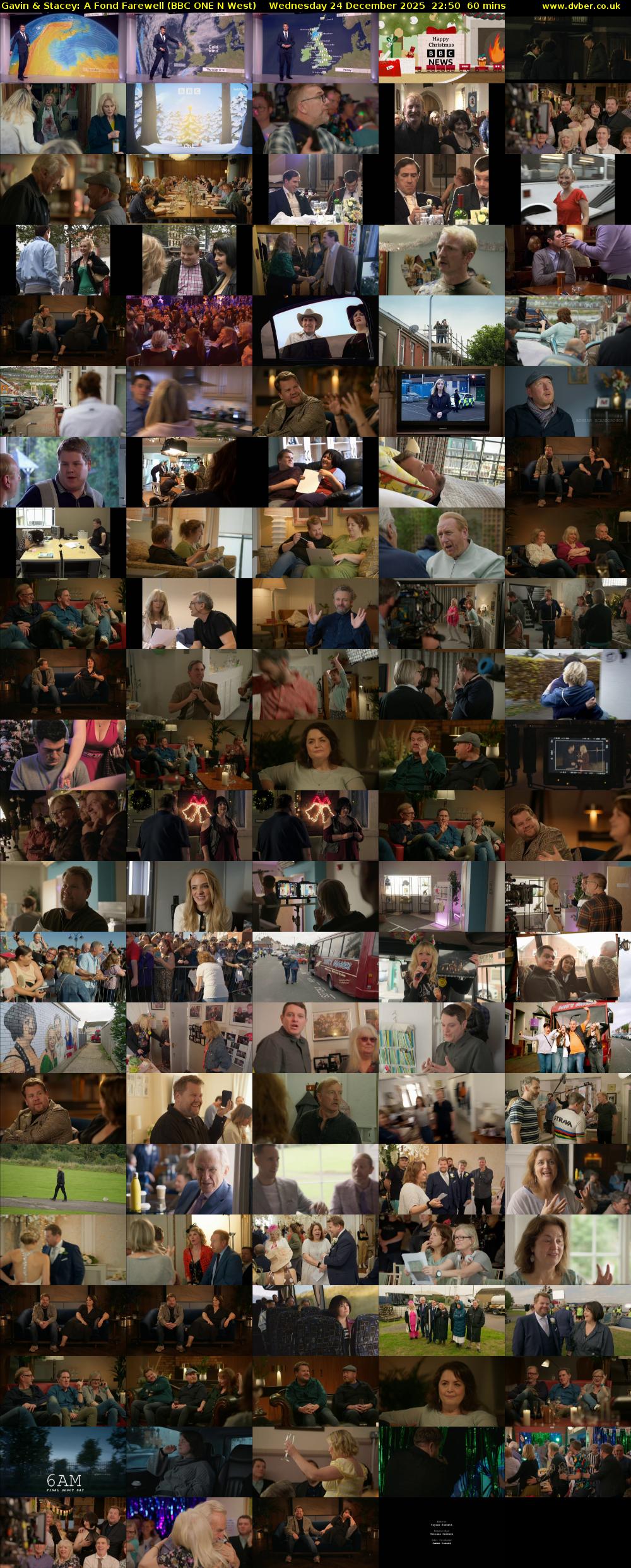 Gavin & Stacey: A Fond Farewell (BBC ONE N West) Wednesday 24 December 2025 22:50 - 23:50