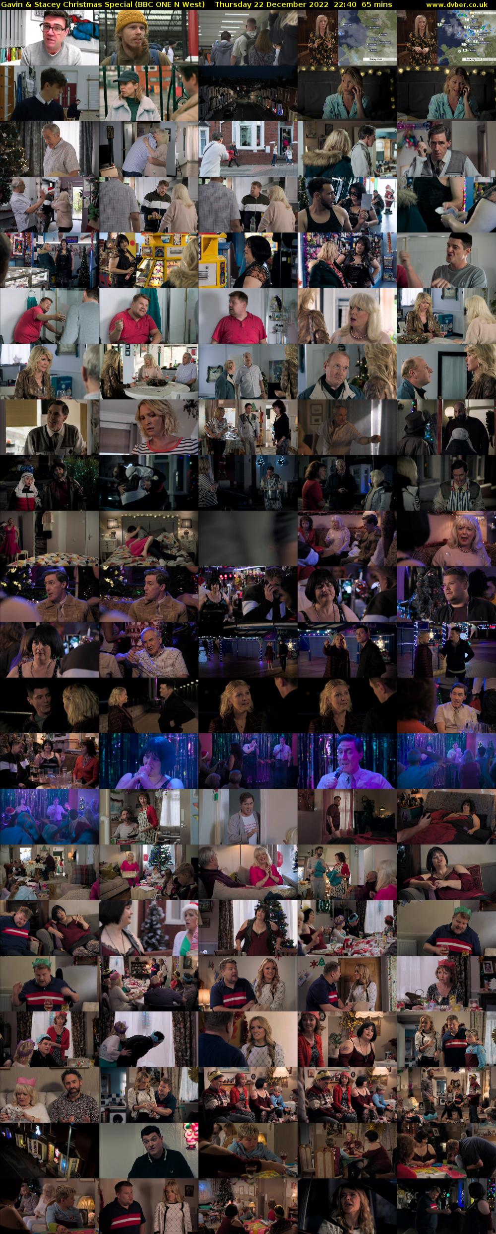 Gavin & Stacey Christmas Special (BBC ONE N West) Thursday 22 December 2022 22:40 - 23:45