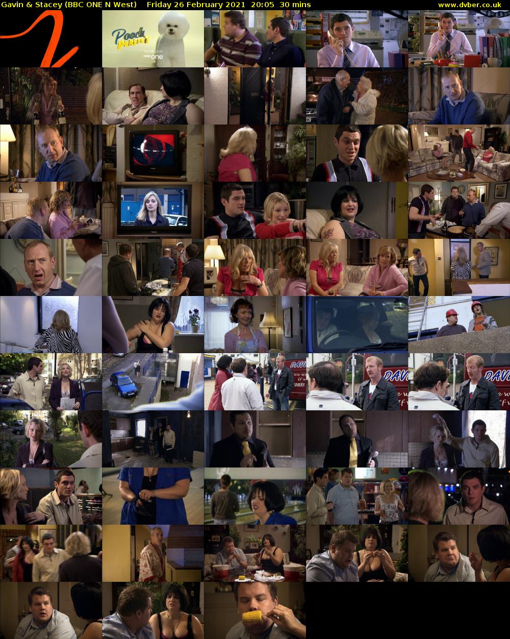 Gavin & Stacey (BBC ONE N West) Friday 26 February 2021 20:05 - 20:35