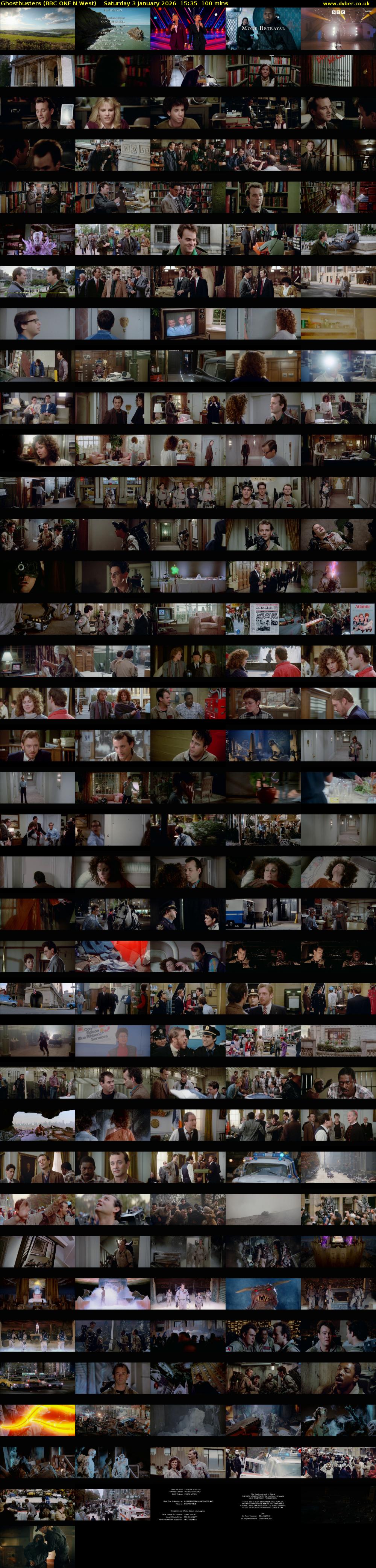 Ghostbusters (BBC ONE N West) Saturday 3 January 2026 15:35 - 17:15