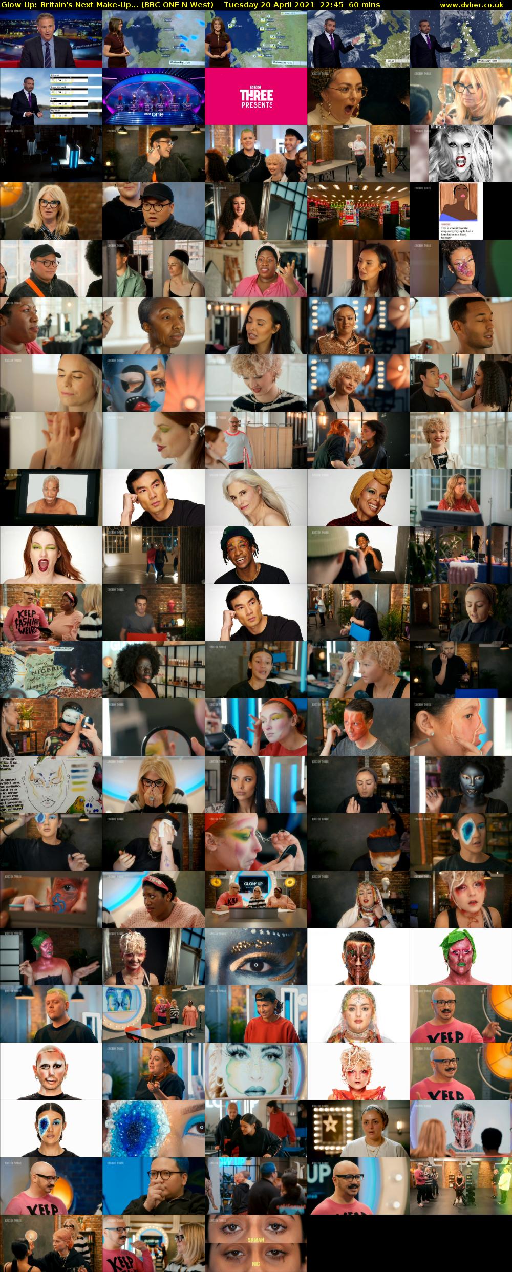 Glow Up: Britain's Next Make-Up... (BBC ONE N West) Tuesday 20 April 2021 22:45 - 23:45