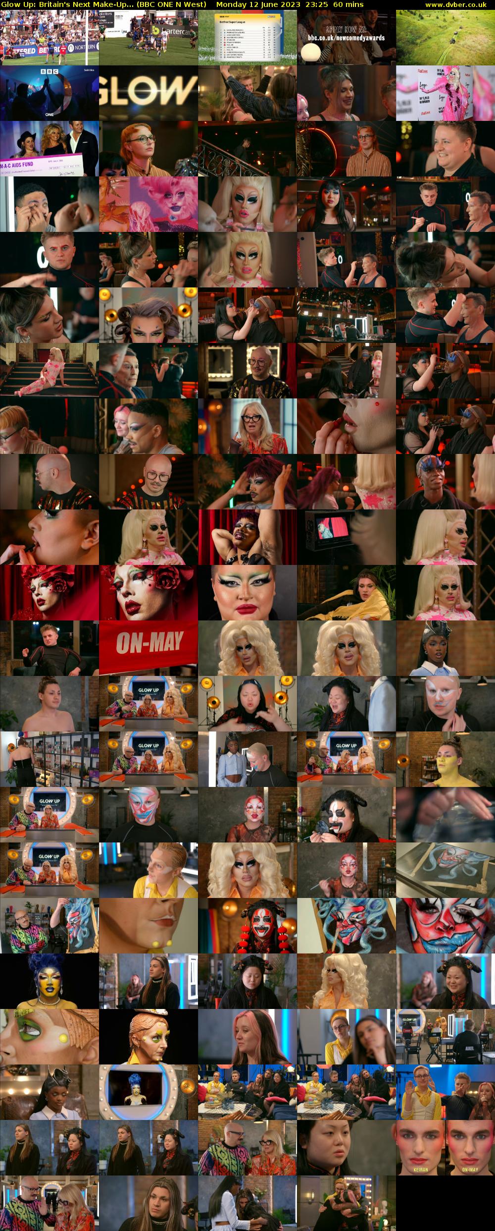 Glow Up: Britain's Next Make-Up... (BBC ONE N West) Monday 12 June 2023 23:25 - 00:25