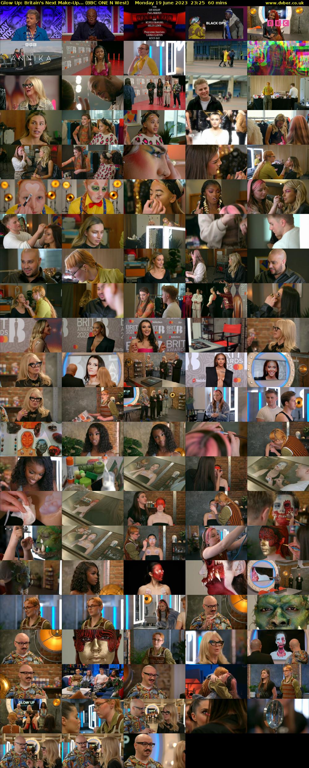 Glow Up: Britain's Next Make-Up... (BBC ONE N West) Monday 19 June 2023 23:25 - 00:25